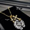 69300a8712f62673a6faba0a Necklace - 6 styles available, AB design with or without crystal embellishments