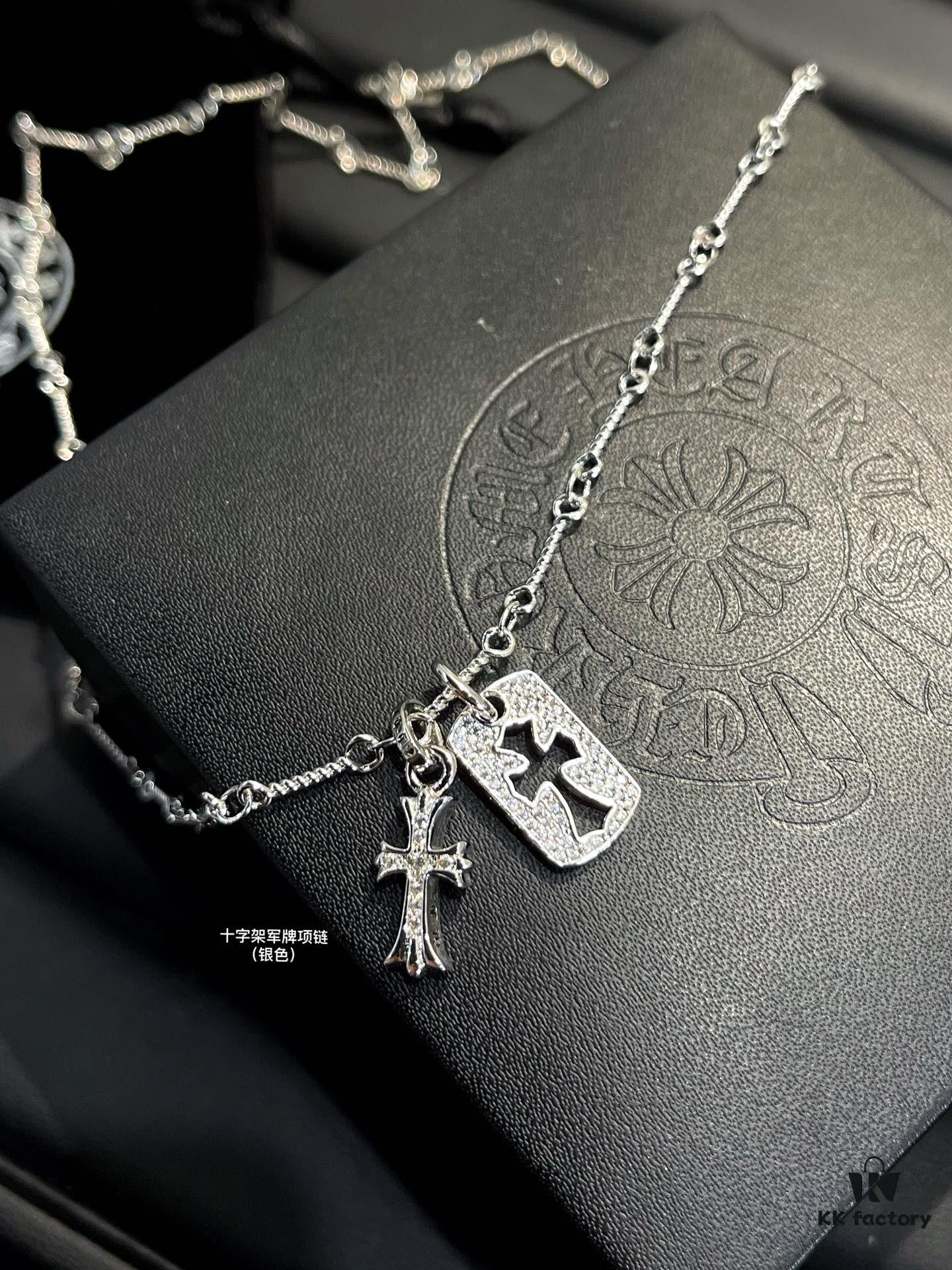 69300a8b12f62673a6faba13 Necklace - 6 styles available, AB design with or without crystal embellishments