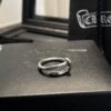 Cross Flower Double Layer Ring and Nail Ring, Open Design Super Stylish!