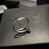 Cross Flower Double Layer Ring and Nail Ring, Open Design Super Stylish!