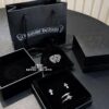 69300a9612f62673a6faba2a Chrome Hearts Celebrity Style Collection Classic 925 Sterling Silver Rings / Necklaces / Stud Earrings 18-Piece Set