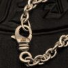69300aa012f62673a6faba3e High-End Croxx Oversized Bullet Necklace with Thick Cross Chain, 50-70cm