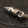 69300aa012f62673a6faba3f High-End Croxx Oversized Bullet Necklace with Thick Cross Chain, 50-70cm