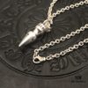 69300aa112f62673a6faba43 High-End Croxx Oversized Bullet Necklace with Thick Cross Chain, 50-70cm