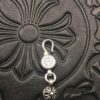 High-Version Chrome Hearts Cross Bead Bracelet, Original Horseshoe Clasp, Precise Details, Clear Engraving, Size 17 to 23 Available