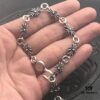 High-Version Cross Heart Long Carnation Bracelet, Original Horse Hoof Clasp, Precise Details, Clear Engraving, Adjustable Size 17 to 23 cm