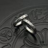 High-Version Chrome Hearts 3mm FUCK YOU, ZP Consistent Handwritten Script, Clear Engraving Details, Unisex Wearable, Available in US Sizes 5 to 11