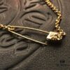 High Version Crocs Heart 22K Pin Buckle Necklace