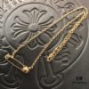 High Version Crocs Heart 22K Pin Buckle Necklace