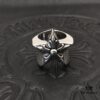 69300ac812f62673a6faba9f High-Grade Chrome Hearts Large Five-Point Star Ring, Precise Engraving, US Size 7 to 11 Available