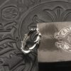 High-End Croxx Iris Wave Rib Bone Ring, Interior Engraved with Authentic Handwritten Font, Precise Detailing and Clear Engraving, Unisex Design, US Size 5 to 11 Available
