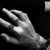 High-Grade Chrome Hearts Eternal Vine Ring, Authentic Handwritten Engraving on Inner Band, Unisex Design, US Size 5 to 11 Available