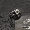 High Version Krone Mid-Size Guardian Ring, Authentic Handwritten Engraving Inside, Clear and Detailed Lettering, Unisex Design, Available in US Sizes 5 to 11