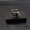 High-Version Croxx Popular Open Ring with Cross Design, Clear Engraving, Unisex Fit, US Size 5 to 11 Available