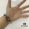 High Version Cross with Open Design Dual Sword Ring