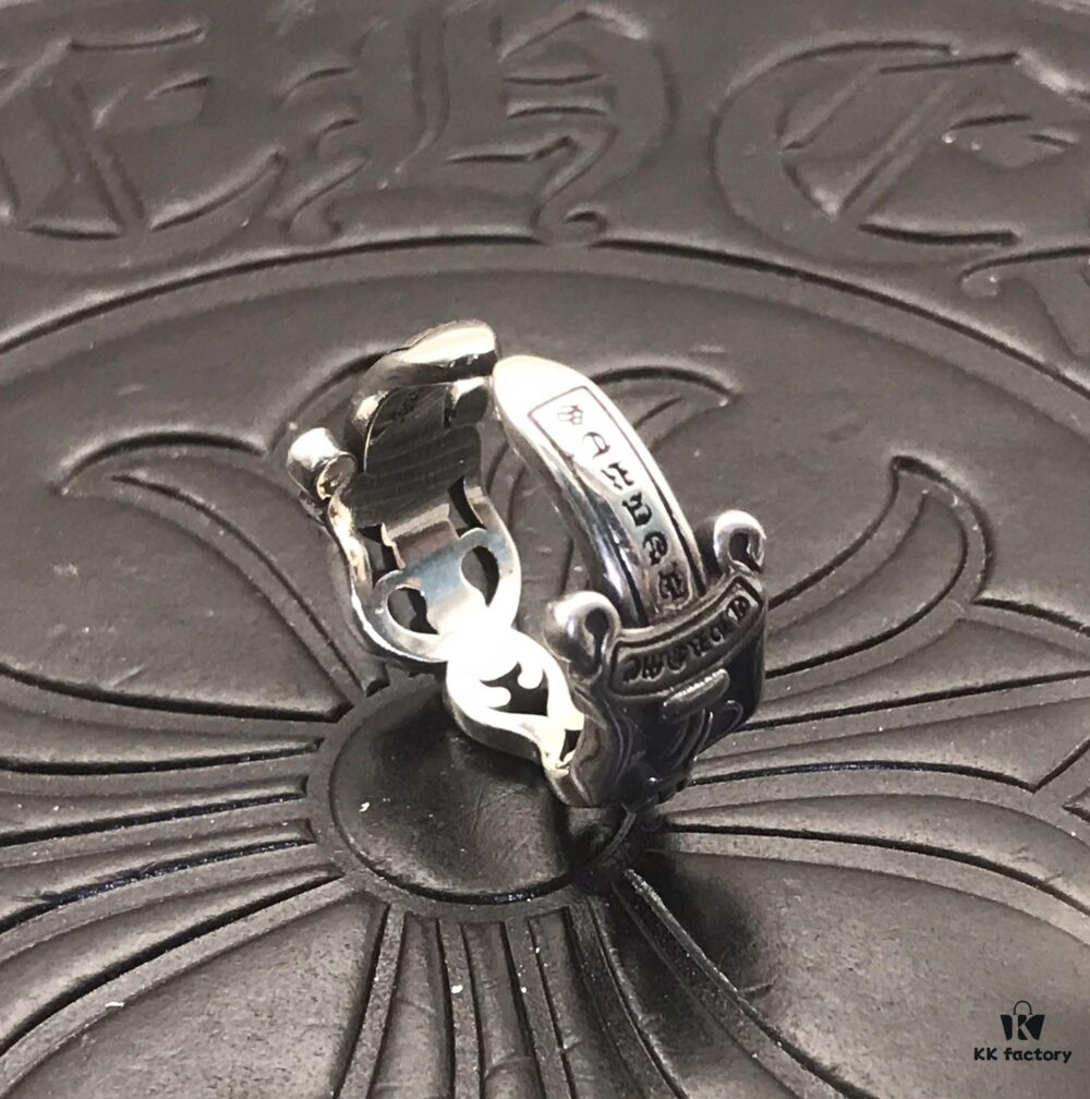 69300aed12f62673a6fabaf7 High Version Cross with Open Design Dual Sword Ring