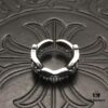 High Version Cross with Open Design Dual Sword Ring