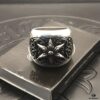 High-Version Chrome Hearts Vine and Hexagram Ring, Size 7-11