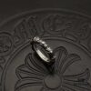 High Version Crocodile Cross Full Floral Ring
