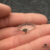 CHROME HEARTS High-Replica Cross Five-Point Star Thin Ring