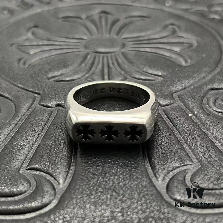 CHROME HEARTS High-Quality Cross Ring