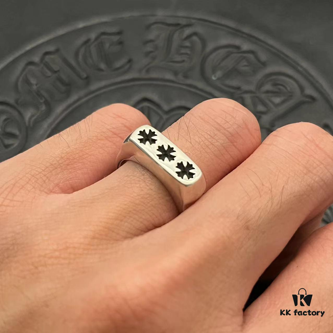 CHROME HEARTS High-Quality Cross Ring