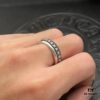 CHROME HEARTS High-Replication Cross Open Ring