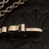 High-Version Koro Heart Medium Double-Sided Sword Pendant with Clear Engraving, Paired with Letter Chain, Available in 50-70cm Length
