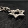 69300b1e12f62673a6fabb81 High-Version Chrome Hearts Large Six-Pointed Star Pendant Necklace, Worn by Numerous Celebrities, Gradual Size Transition from Small to Large at Every Angle, Precise Details, Original Handwritten Engraving, Paired with Letter Chain, Adjustable Length 50-70cm Available