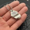 CHROME HEARTS High-Quality Crocodile Stone Large Tongue Necklace