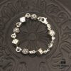 69300b3312f62673a6fabbb0 High-Version Chrome Hearts Sold-Out Dice Bracelet for Men and Women, 18/20/22cm, Model CS003