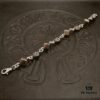 69300b3512f62673a6fabbb4 High-Version Chrome Hearts Sold-Out Dice Bracelet for Men and Women, 18/20/22cm, Model CS003