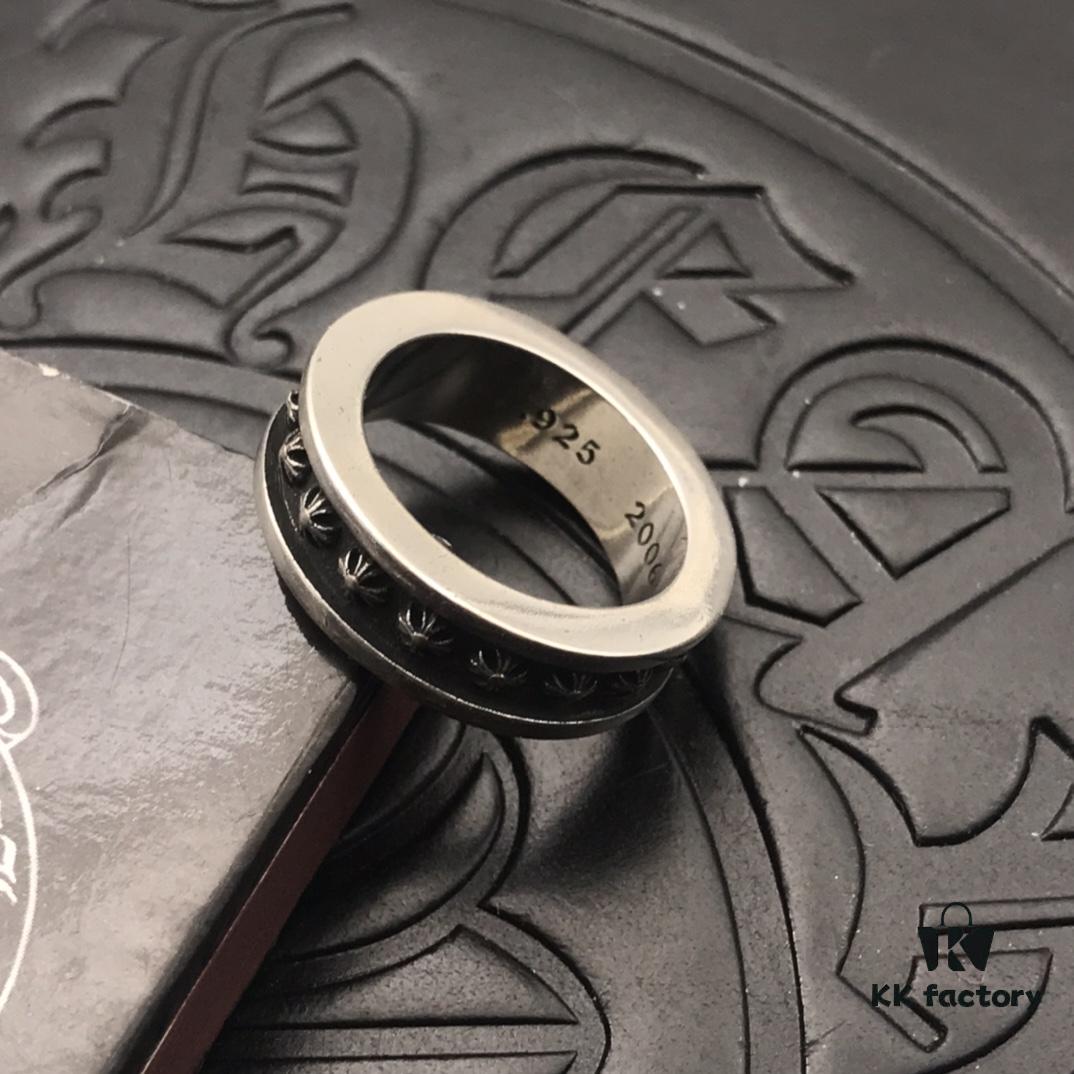 69300b4512f62673a6fabbd5 High-End Version Chrome Hearts MiniPlus Cross Ring