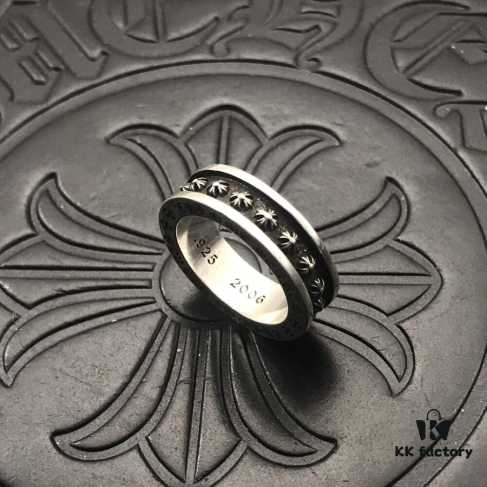 69300b4512f62673a6fabbd6 High-End Version Chrome Hearts MiniPlus Cross Ring