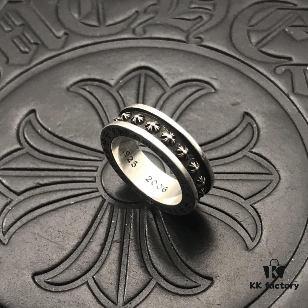 69300b4512f62673a6fabbd6 High-End Version Chrome Hearts MiniPlus Cross Ring