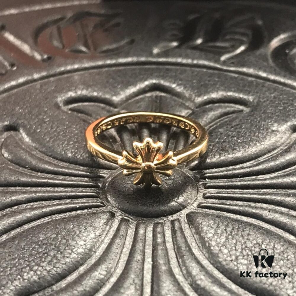 69300b6612f62673a6fabc04 High-End Version Croxx 22K Square Cross Minimalist Ring