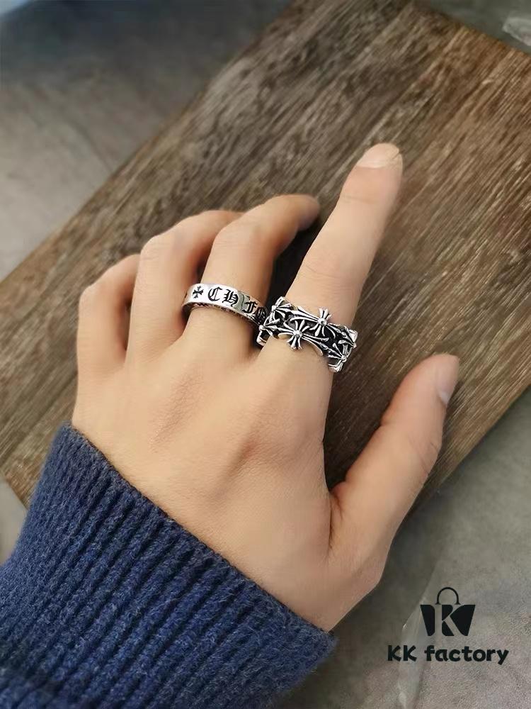 CHROME HEARTS High-Replication Cross Ring