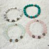 69300b6b12f62673a6fabc0e Chrome Hearts 4-Accessory 10mm Bead Bracelet, Full Color Range, Custom Length Available