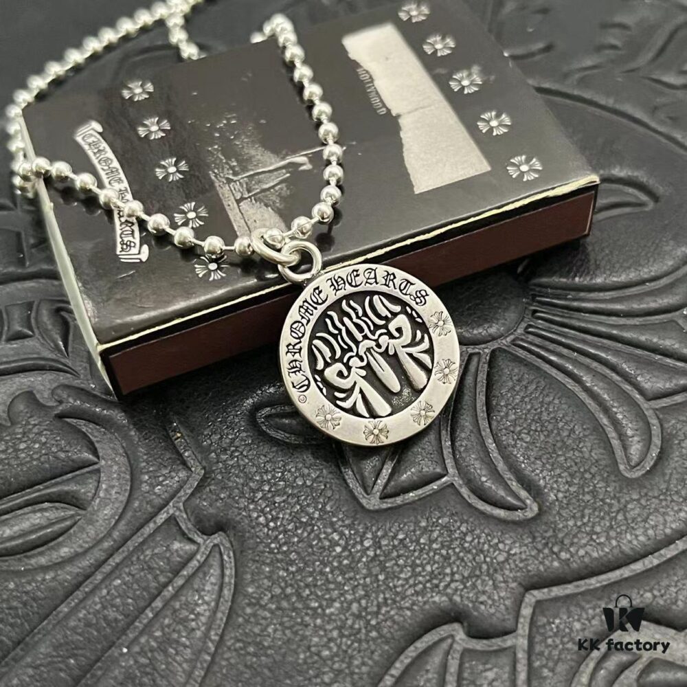 69300b7312f62673a6fabc17 CHROME HEARTS High-Quality Holy Mother Sword Pendant Necklace