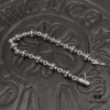 High-Grade Chrome Hearts Diamond-Paved Fine Cross Bracelet, Authentic Buckle Design, Original 14K Gold Engraved Insert, Unisex Wear, Sizes 17-18-19 Available