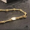 69300bb212f62673a6fabc7b High-Version Chrome Hearts White Diamond Double Cross Necklace, Thick 22K Gold Plated, 50-70cm Adjustable Chain