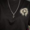 High-Version Chrome Hearts Cross Retractable Adjustable Integrated Chain, Popular Style Worn by Many Influencers, Total Length 65cm