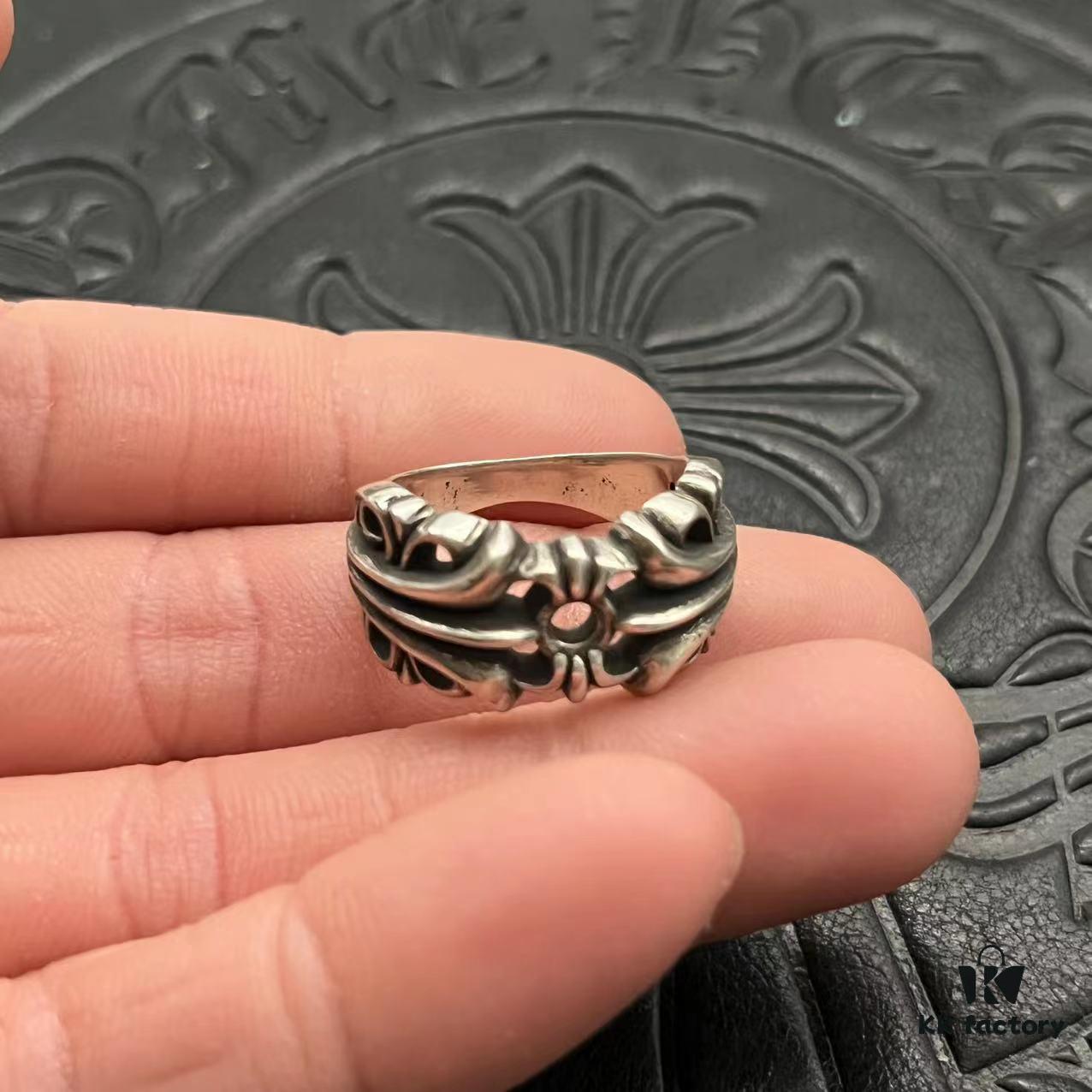CHROME HEARTS High-Quality KT Iris Ring