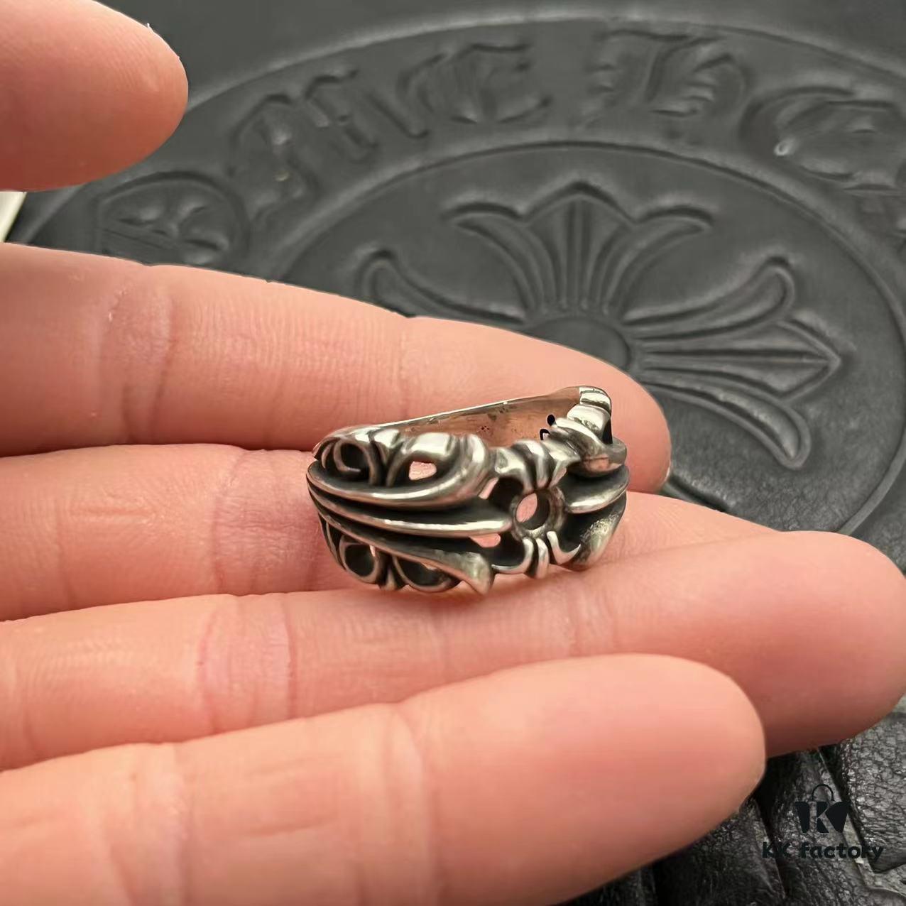 CHROME HEARTS High-Quality KT Iris Ring