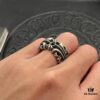 CHROME HEARTS High-Quality KT Iris Ring