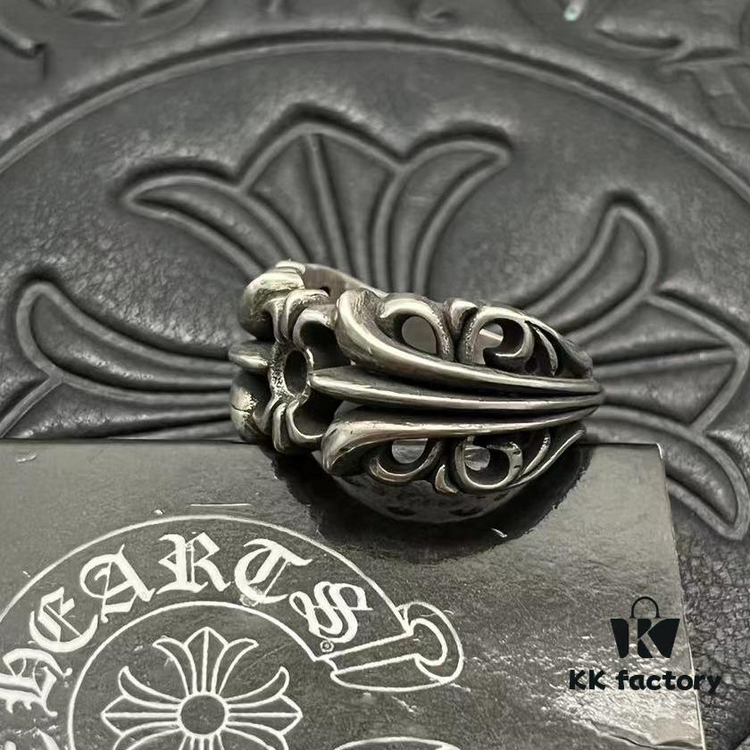 CHROME HEARTS High-Quality KT Iris Ring
