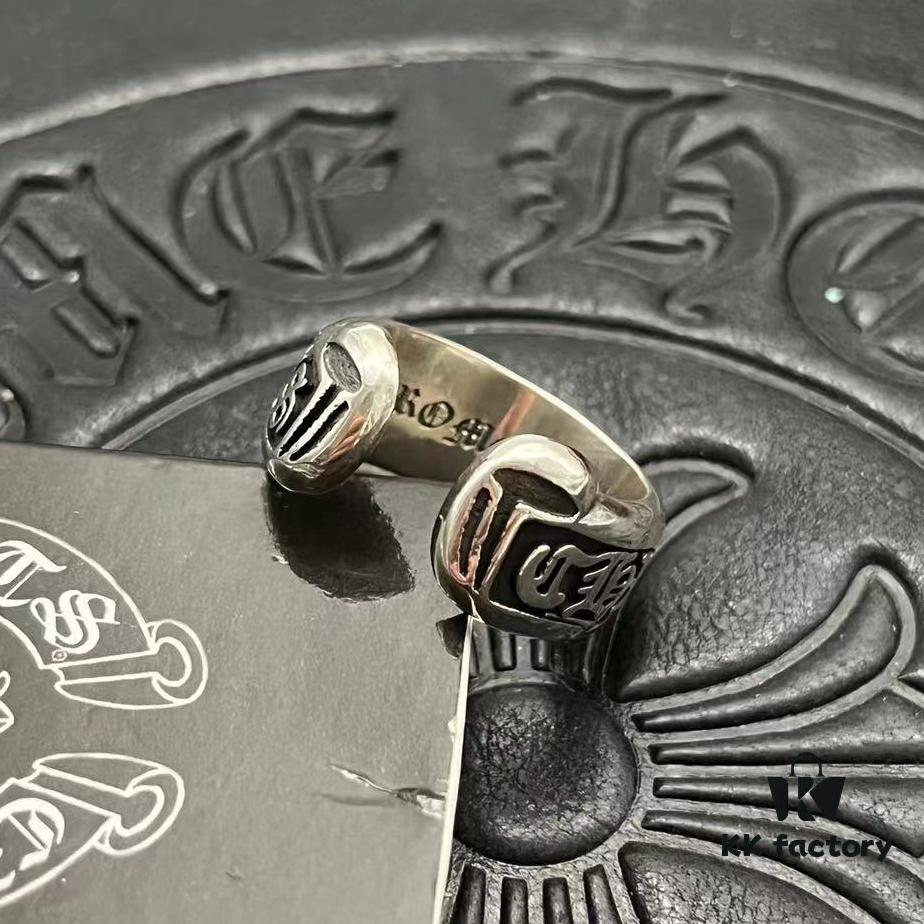 CHROME HEARTS High-Quality Open Scroll Ring
