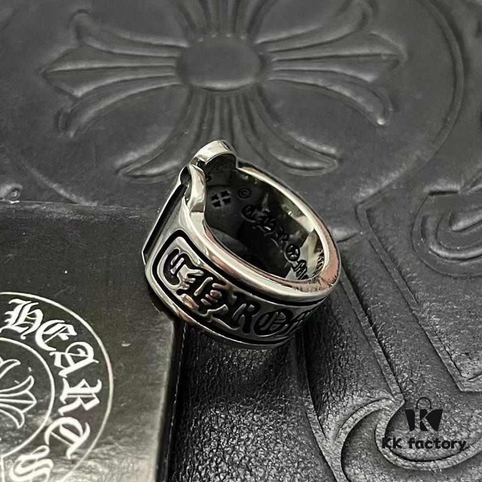 CHROME HEARTS High-Quality Open Scroll Ring