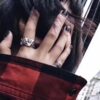 CHROME HEARTS High-Quality Open Scroll Ring