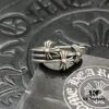 CHROME HEARTS High-Quality Open Cross Ring
